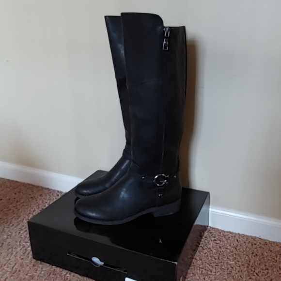 G by Guess Shoes - G by Guess Black Riding Boots